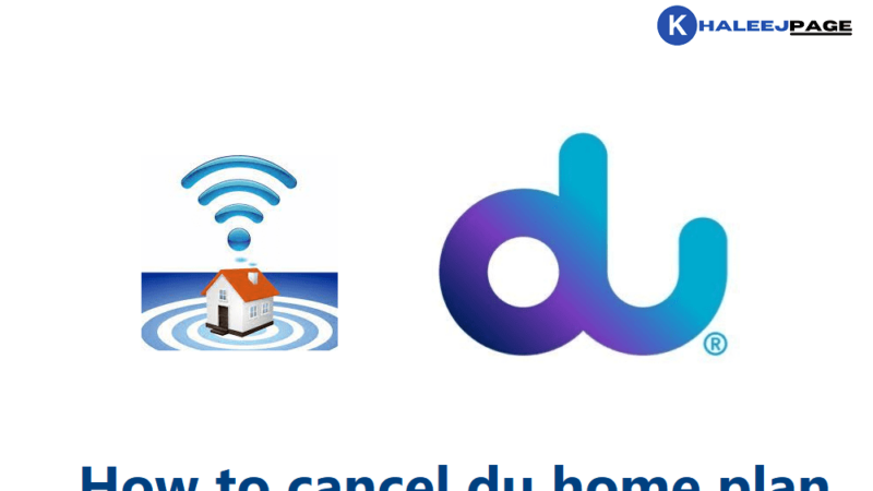 How to cancel du home plan